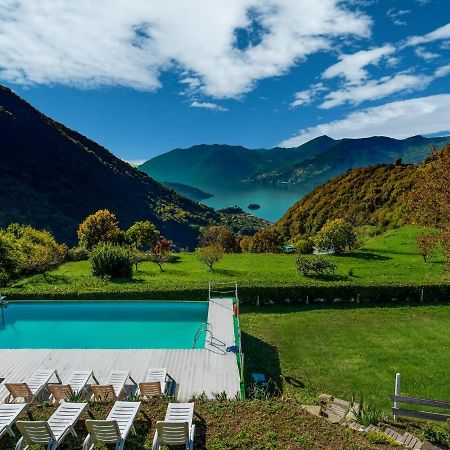 Cozy Chalet At Marone Lake Lombardy With Pool المظهر الخارجي الصورة